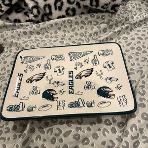 NFL Eagles Themed Storage Tray - Green and White